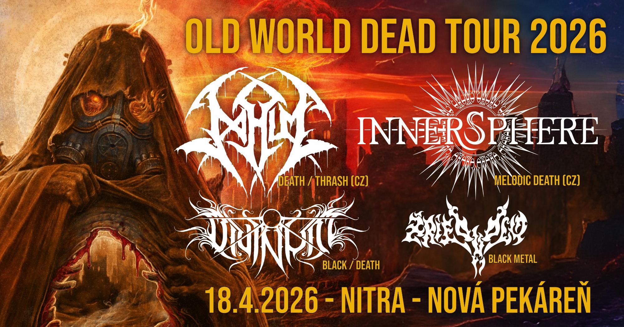 OLD WORLD DEAD tour 2026