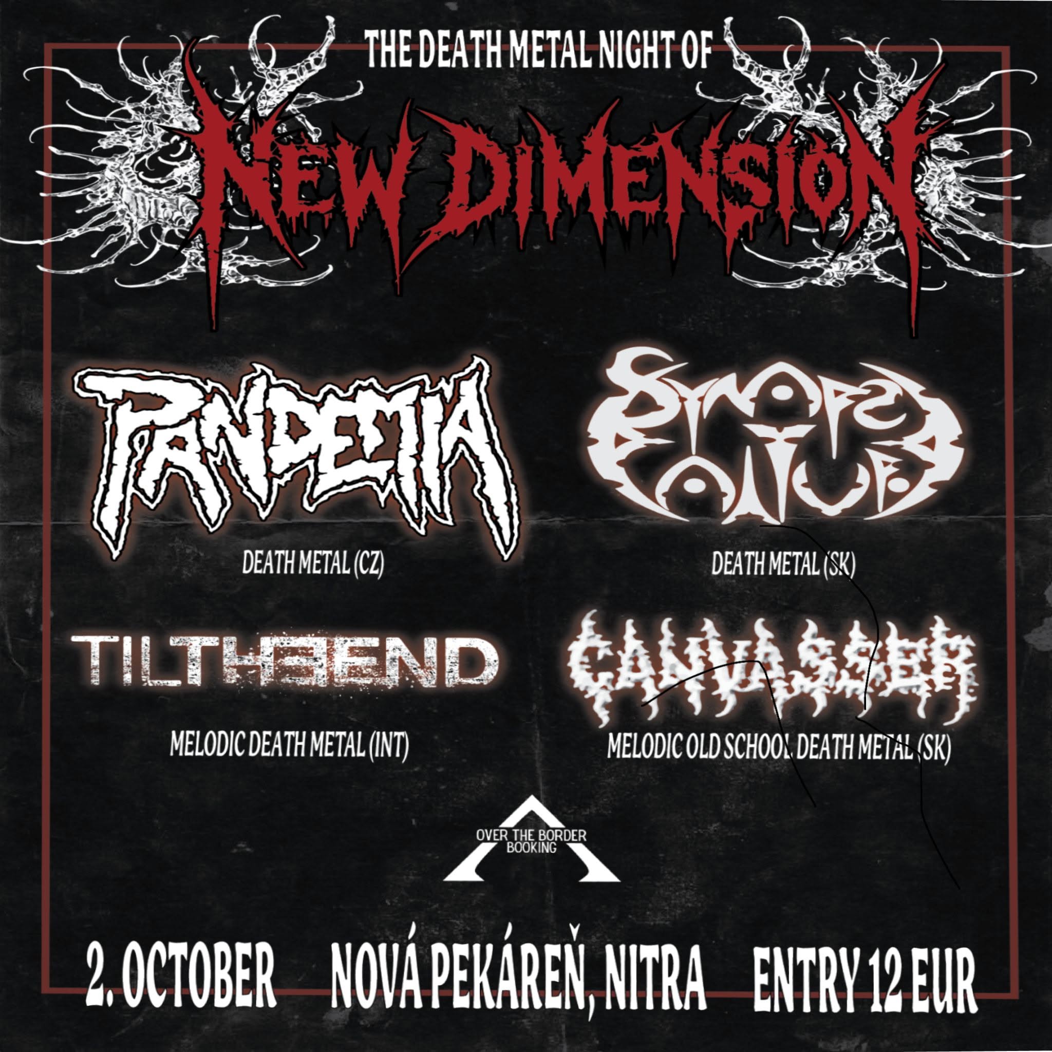 New Dimension Death Metal Night Nitra